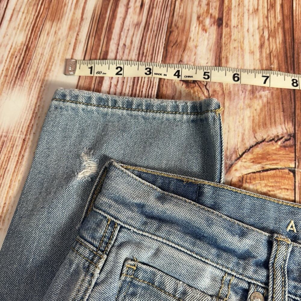 American Eagle MOM JEAN Womens Size 6 Short High Rise Jeans Denim Pants 29x25 - Picture 7 of 11